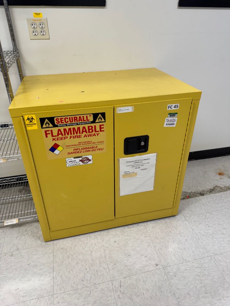 Image of Securall 30 Gallon Flammable Liquid Storage Cabinet